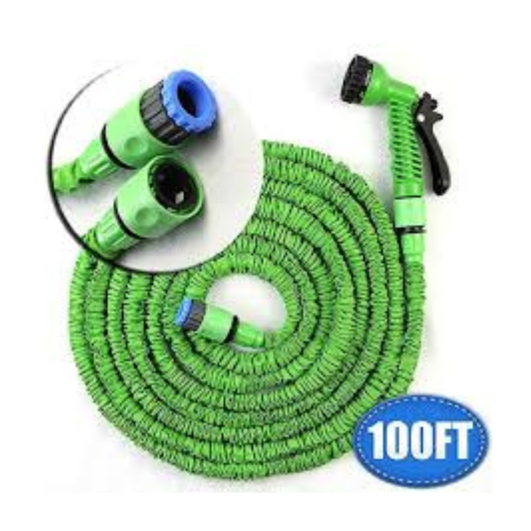 Magic Hose Pipe 100 Ft - Flexible Garden Hose